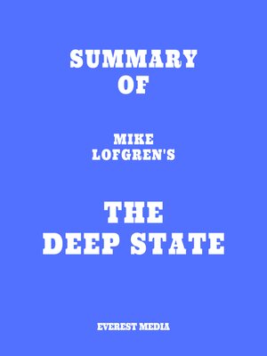 cover image of Summary of Mike Lofgren's the Deep State